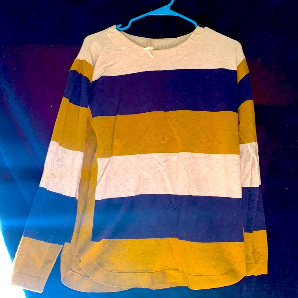 Multicolored Striped Sweater